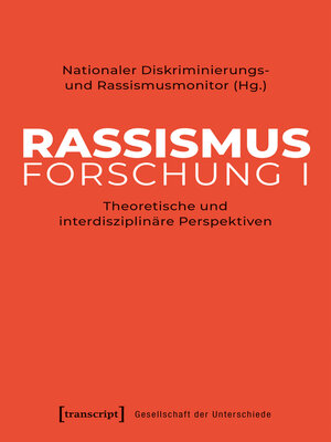 cover image of Rassismusforschung I